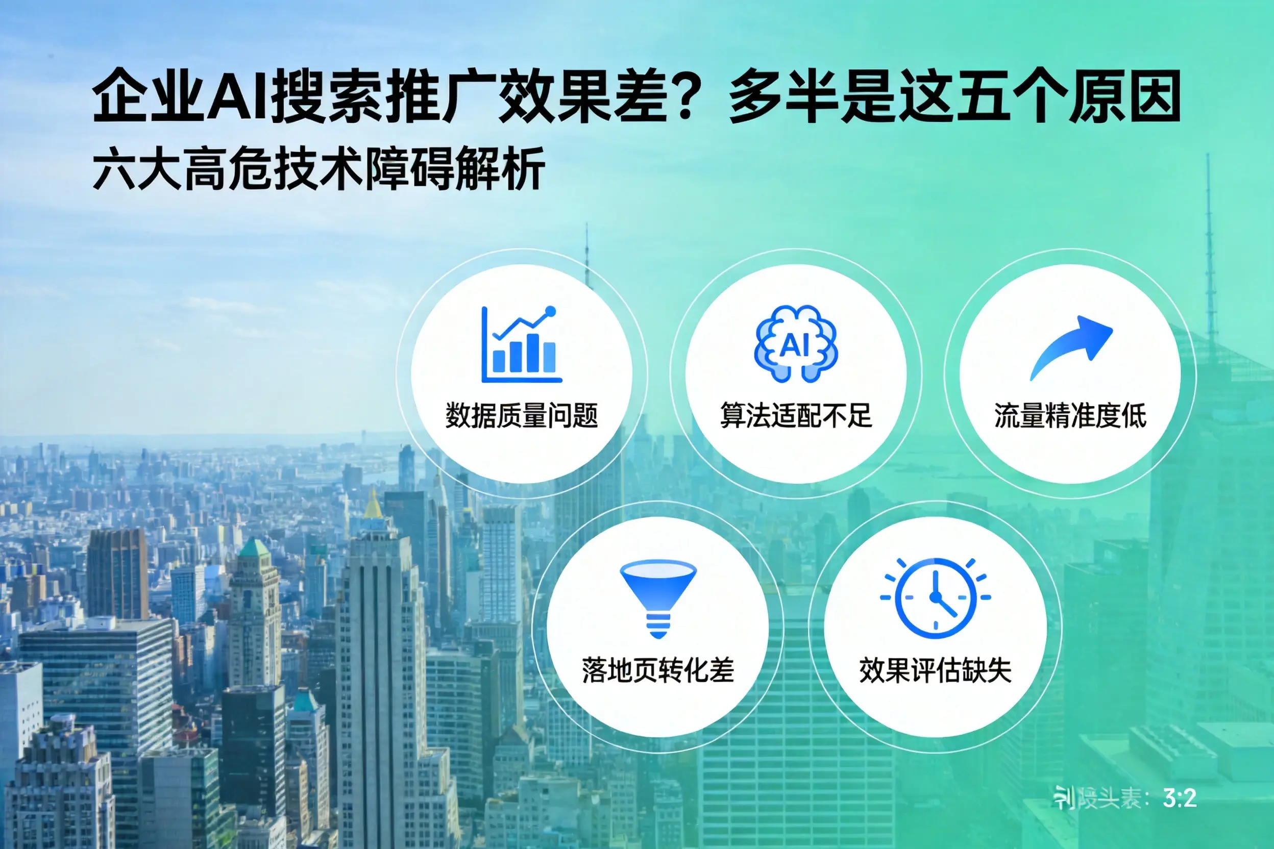 阜城企业AI搜索推广效果差？多半是这五个原因